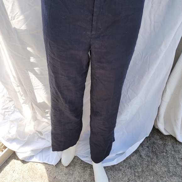 Lauren Ralph Lauren.cropped vintage linen pants 8 NWT - Picture 11 of 12